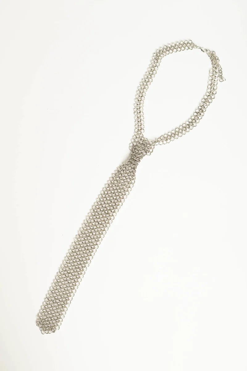 Collana rete cravatta
