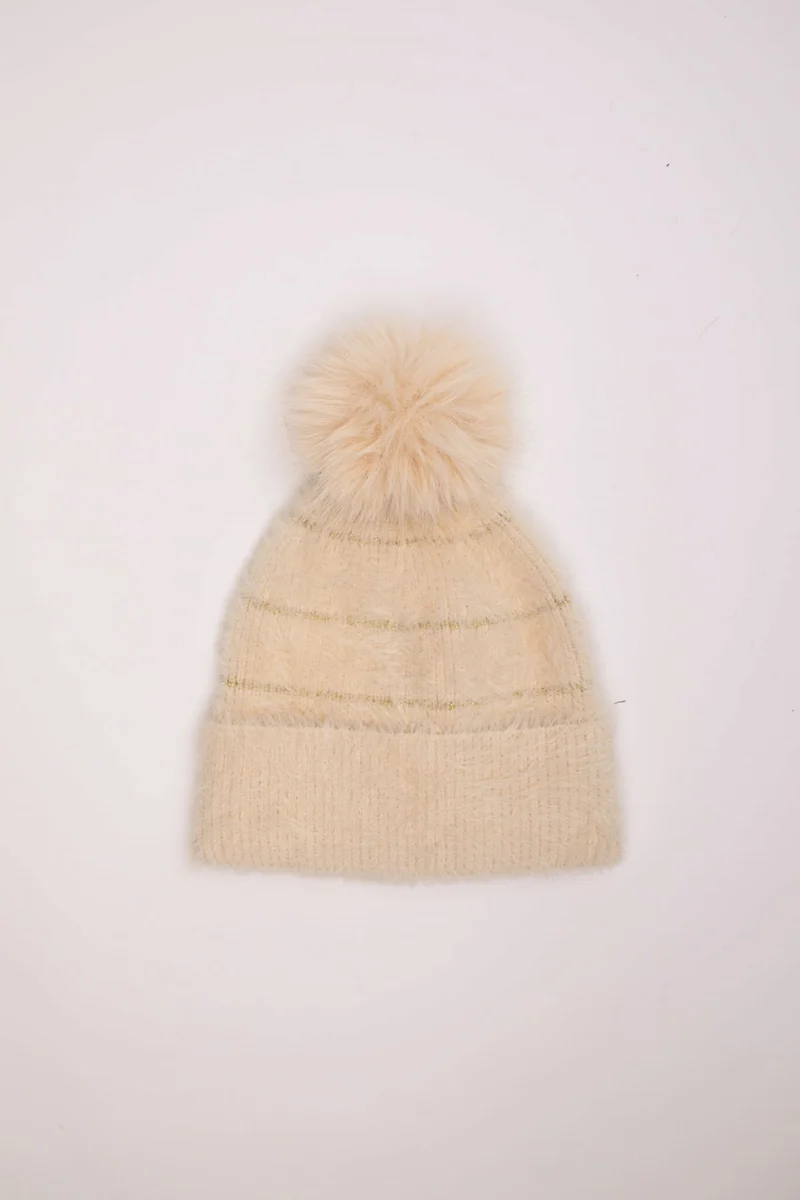 Berretto con pompon