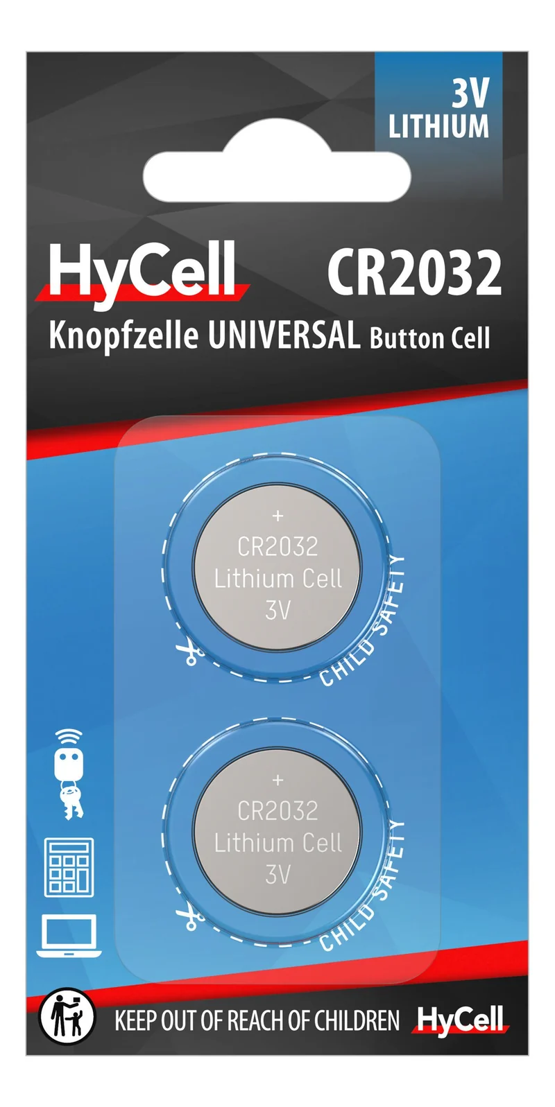 Hycell 2x CR2032
