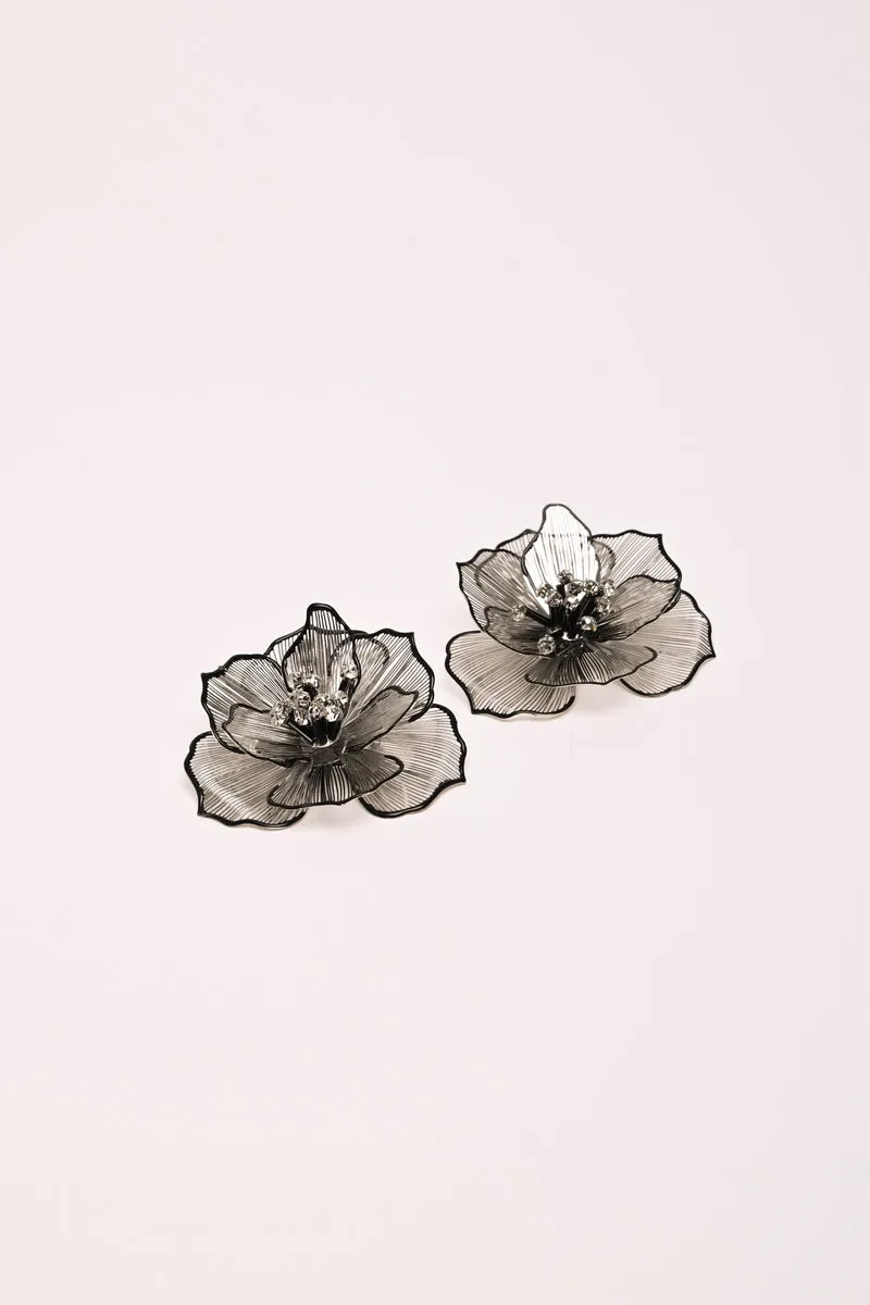 Orecchini a fiore 3D
