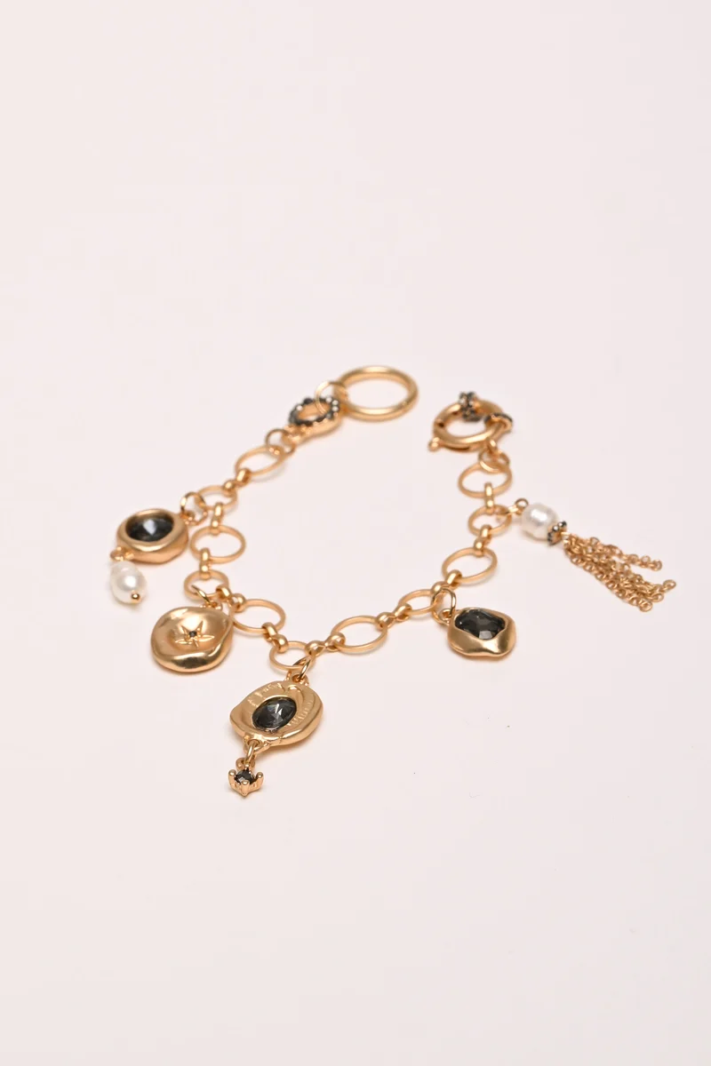 Bracciale con pendenti gioiello