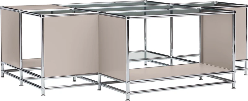 FLEXCUBE Salontisch Glas