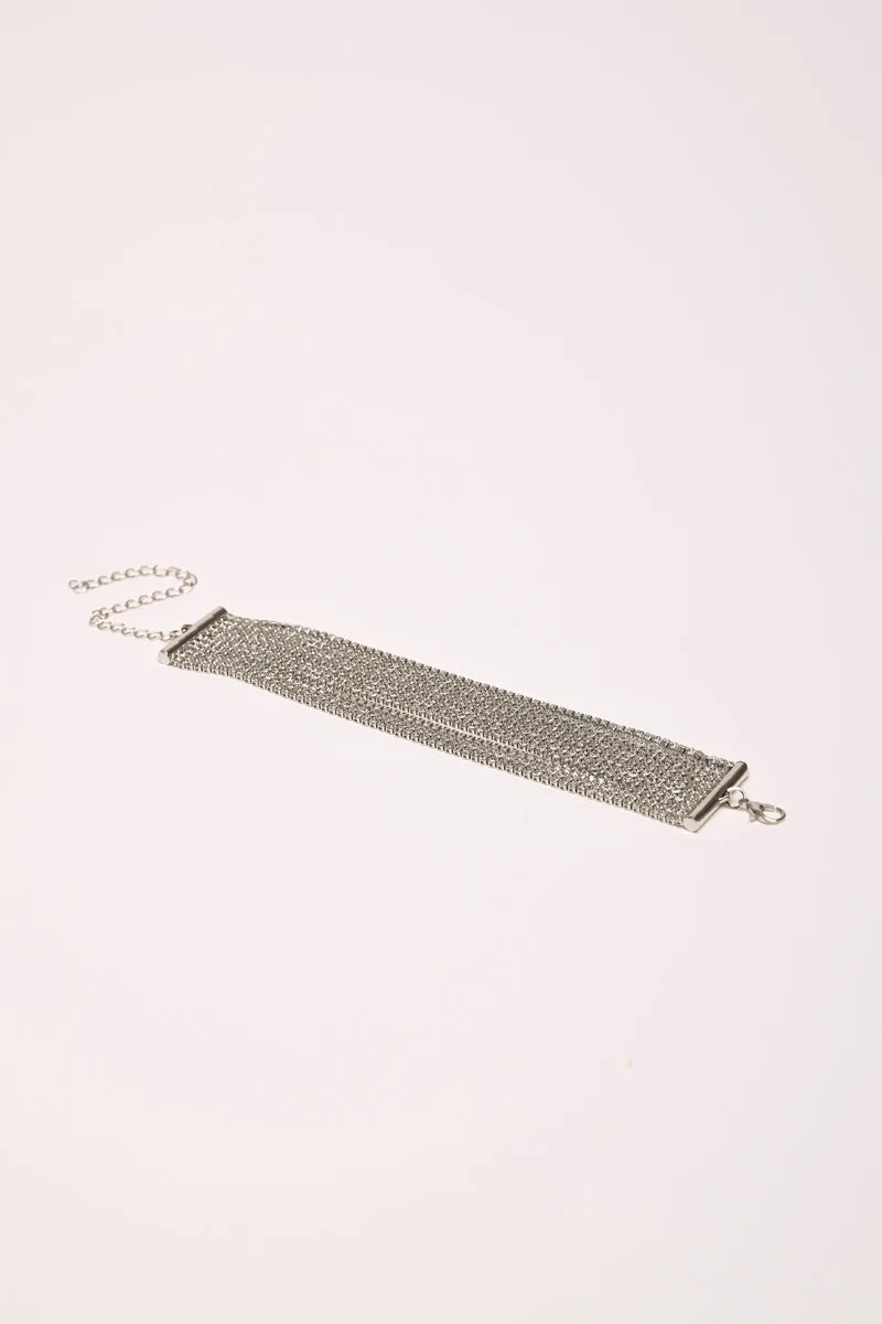 Bracciale con strass