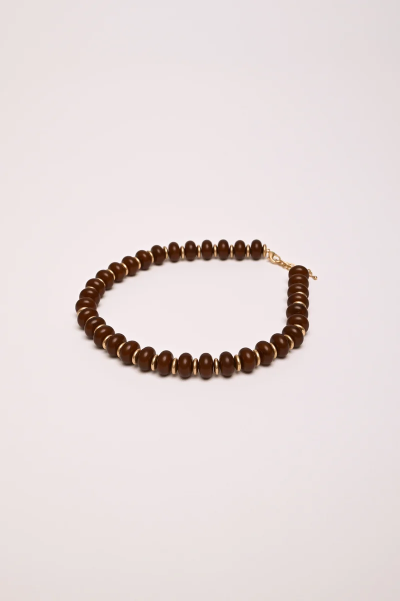 Collana con perline