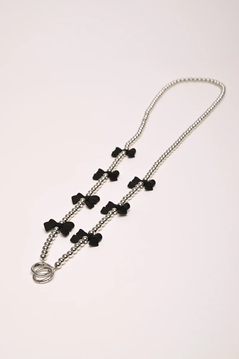 Collana porta-badge con fiocchi