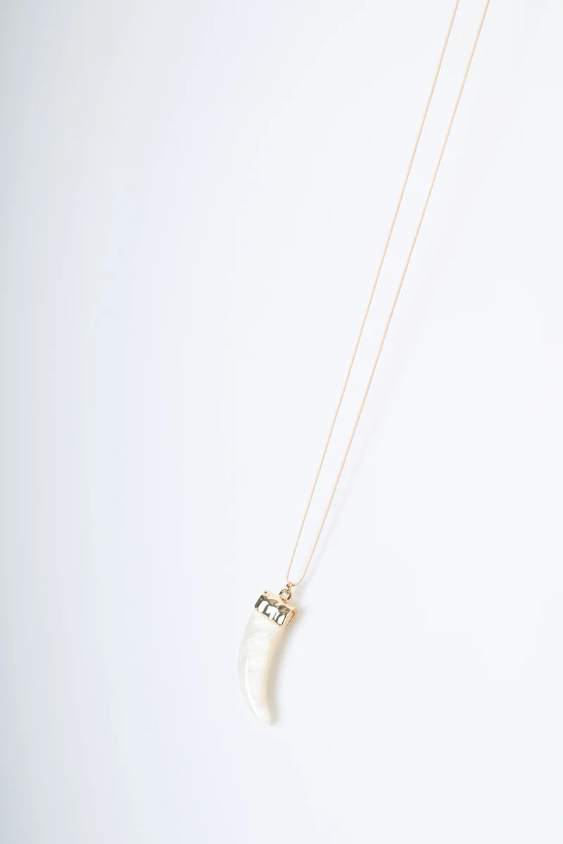 Collana con corno