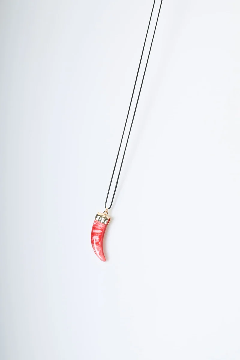 Collana con corno
