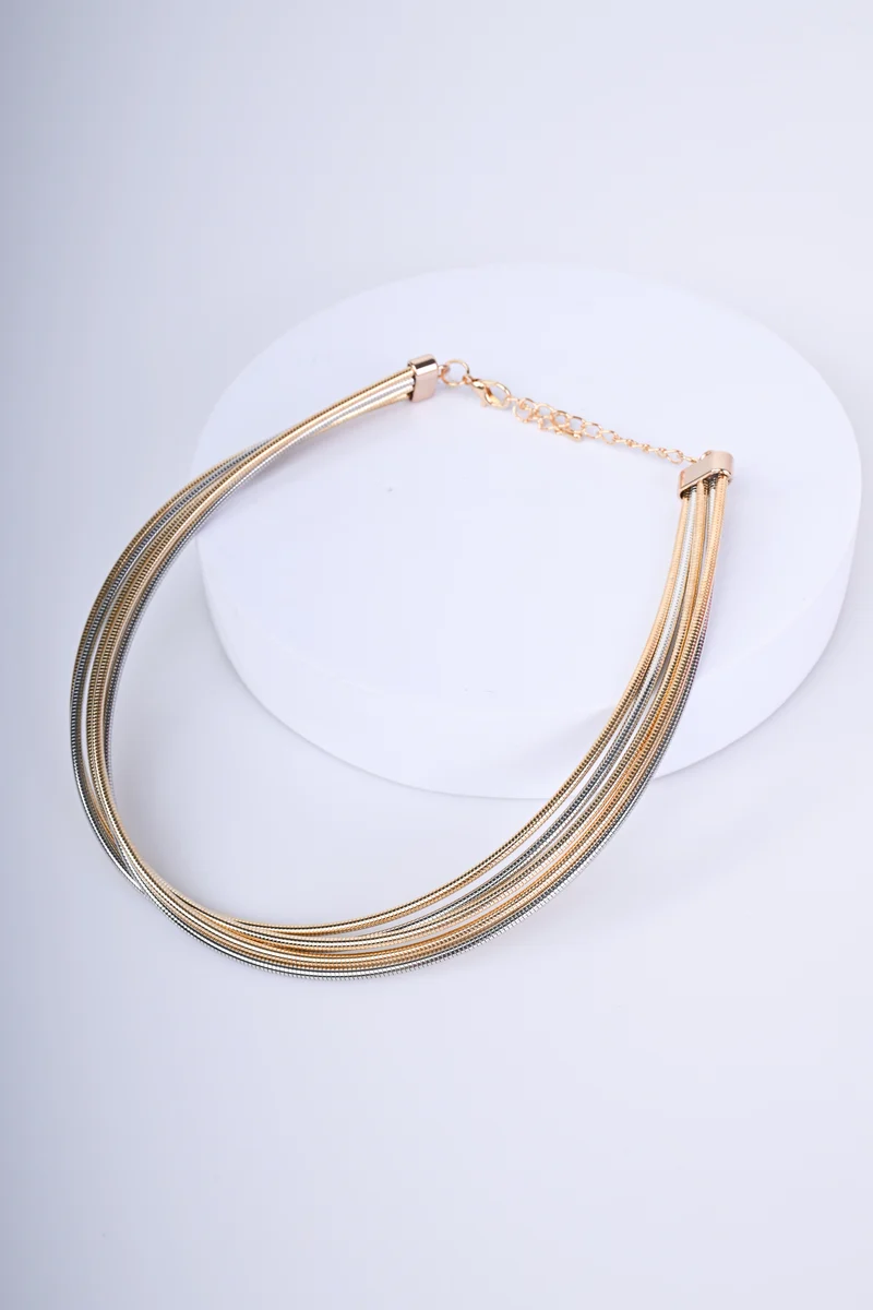 Collana rigida multifili