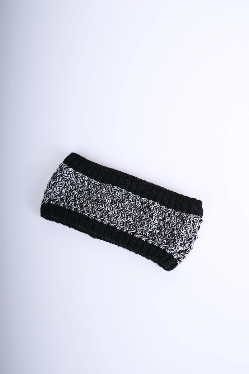 Fascia per capelli con strass