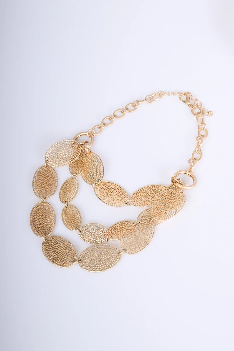 Collana con pendenti in filigrana