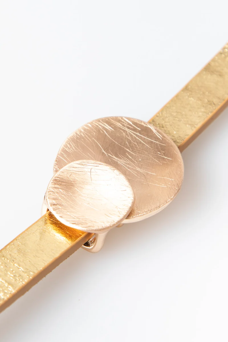Bracciale con doppi cerchi