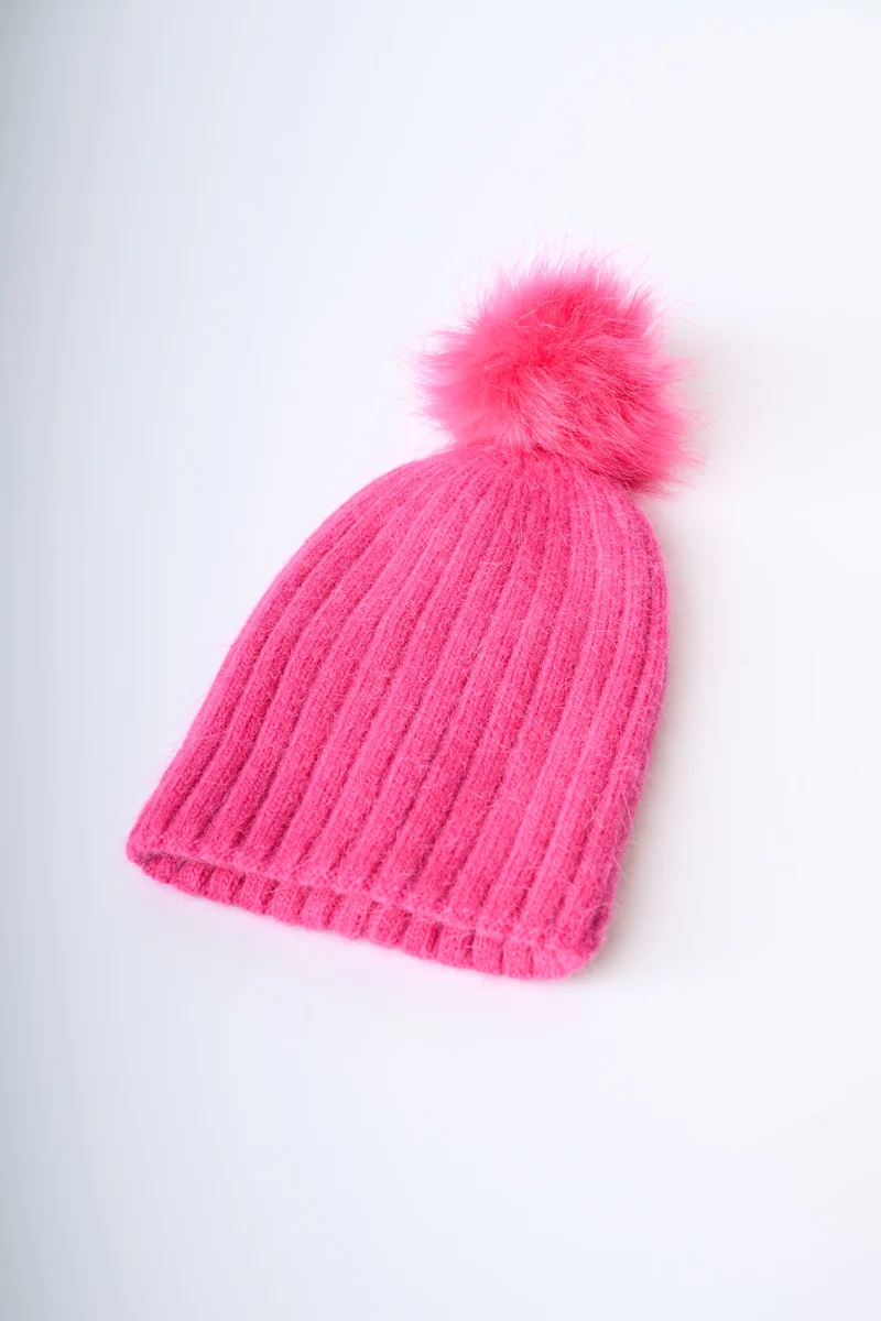 Berretto con pompon