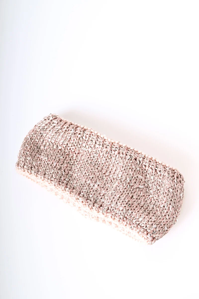 Fascia per capelli con paillettes