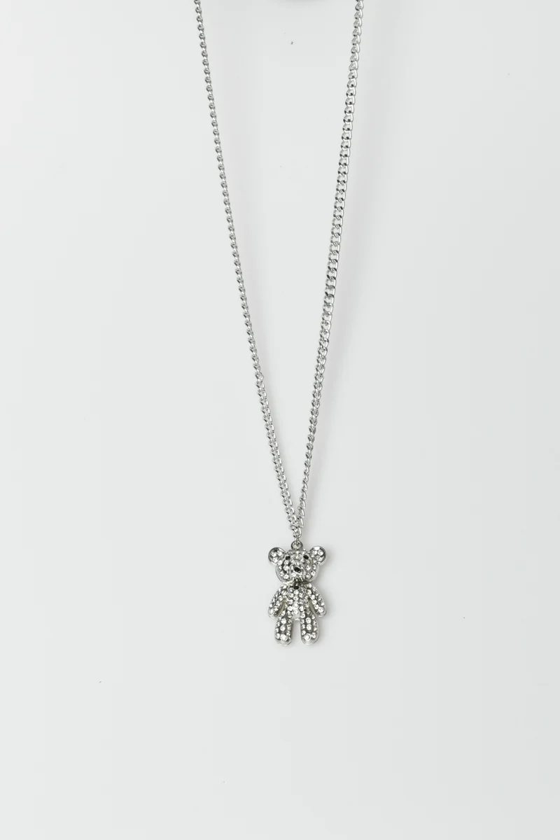 Collana con pendente a orsetto