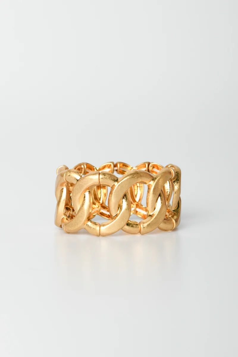 Bracciale rigido a catena