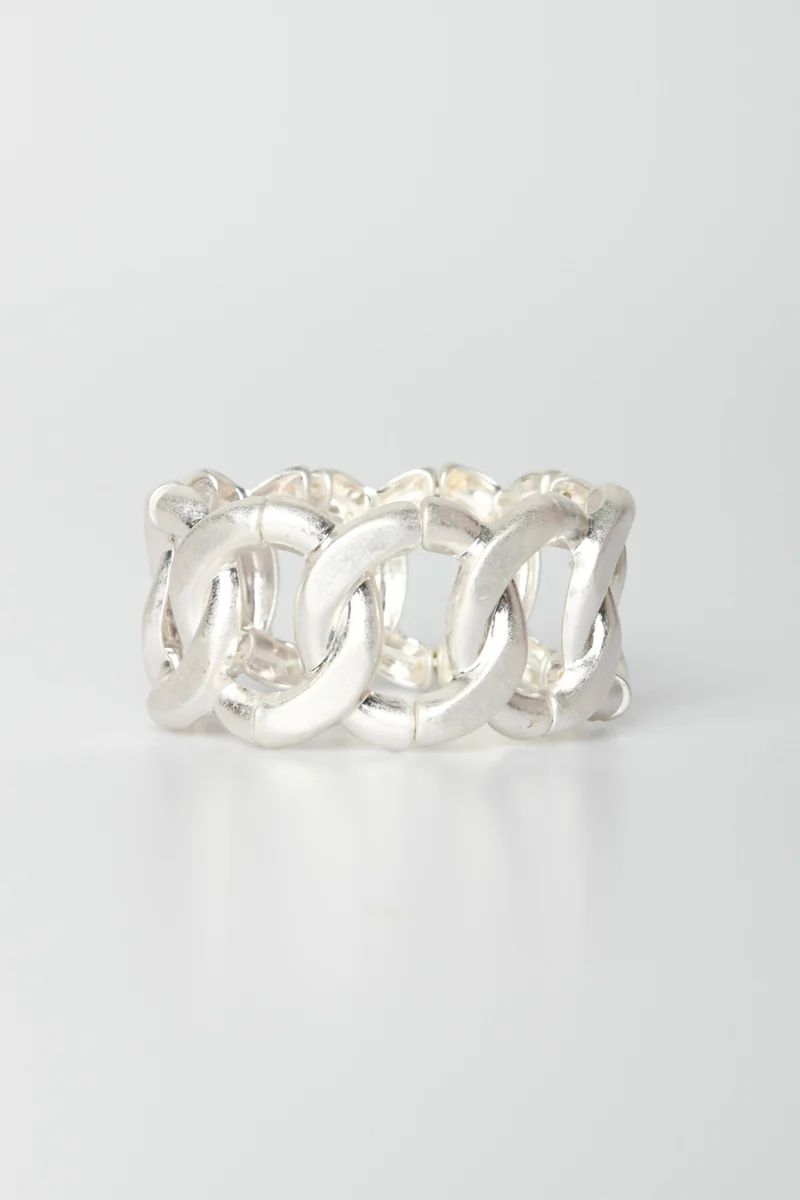 Bracciale rigido a catena