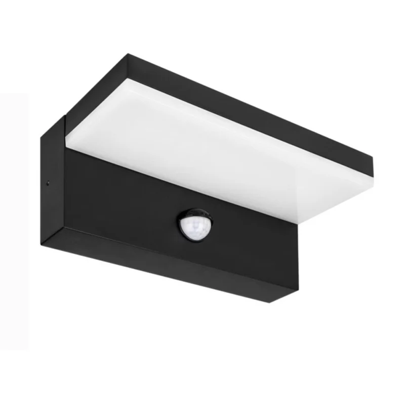 Applique per esterno 10 watt con sensore PIR di movimento IP54