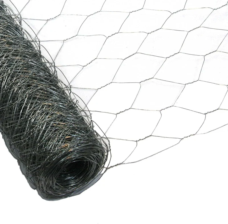 Rete Di Recinzione Zincata Tripla Torsione Maglia 51/7 H 200 Rotolo Ml.50 Pollaio Allevamento