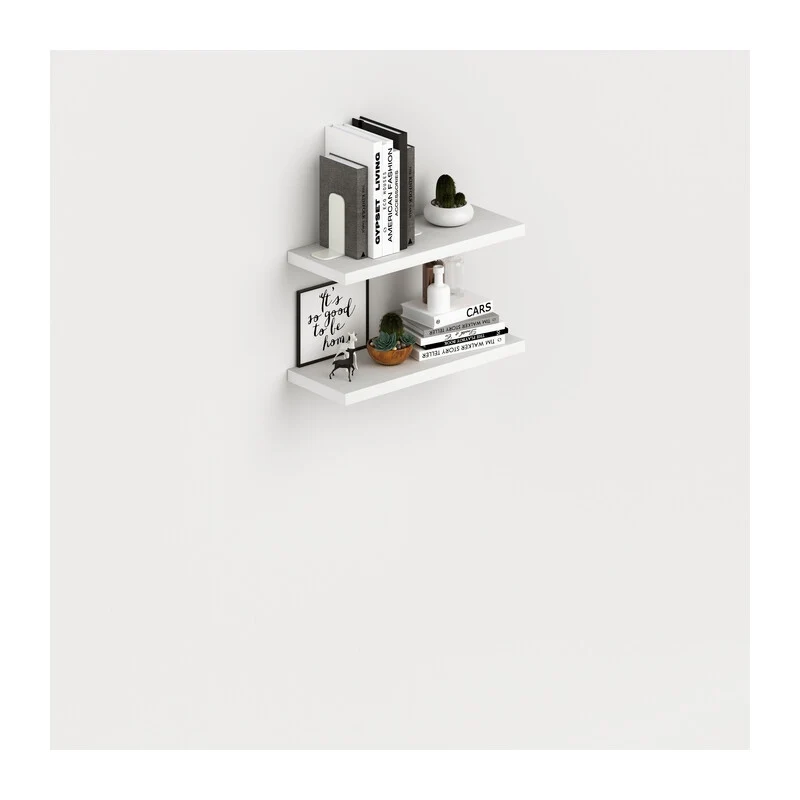 Laundry Coppia Mensole 60 x 23 cm Bianco Frass