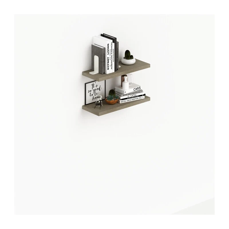 Laundry Coppia Mensole 60 x 23 cm Argilla