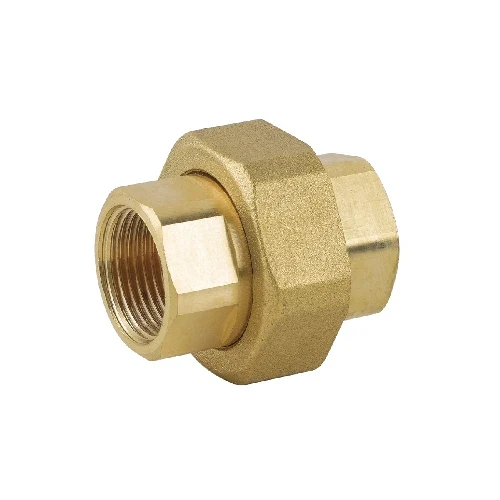Raccordo diritto con o-ring 3 pz ff in ottone giallo 1
