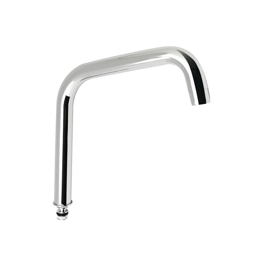 Canna tubo alta d24 con aeratore per nettuno due cromo
