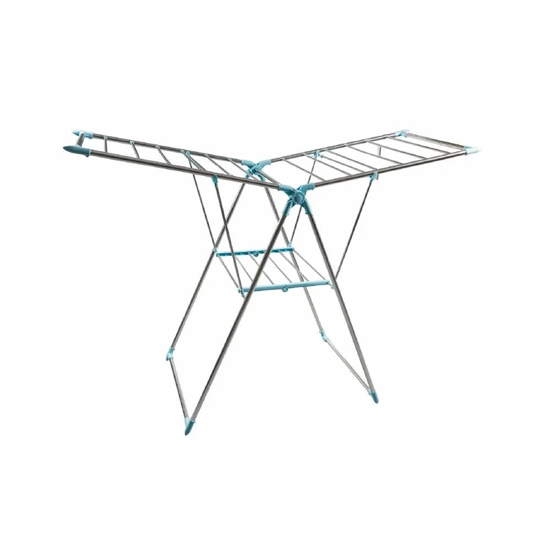 Stendibiancheria Pieghevole in Acciaio 155x61x99 cm Soriani Inox
