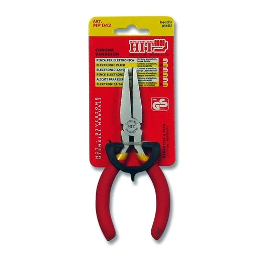 PINZA MINI BECCHI PIATTI MANICI SOFT" CROMO/VANADIUM