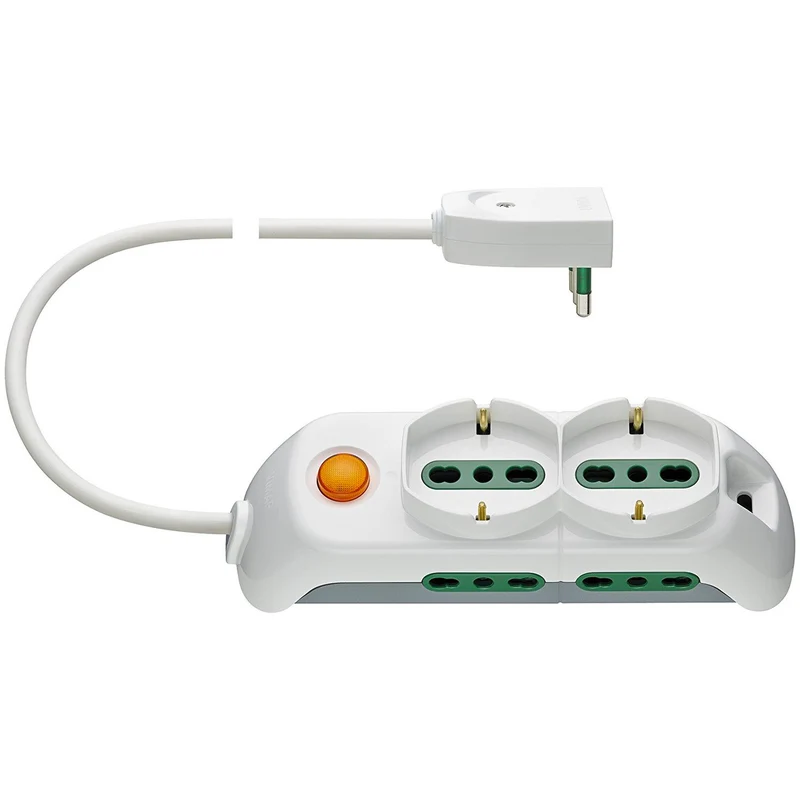 Vimar MultiPresa 2 univers.+4P17/11+SPB17+ int. bianco