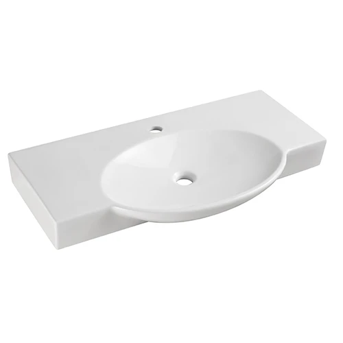 Lavabo a parete mod. lp962 cm 84.5 x 47.5 cm 84 5 x 47 5