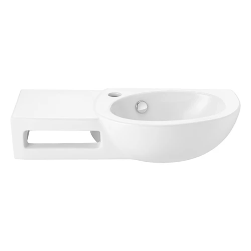 Lavabo a parete mod. lp961 cm 63 x 28.5 cm 63 x 28 5