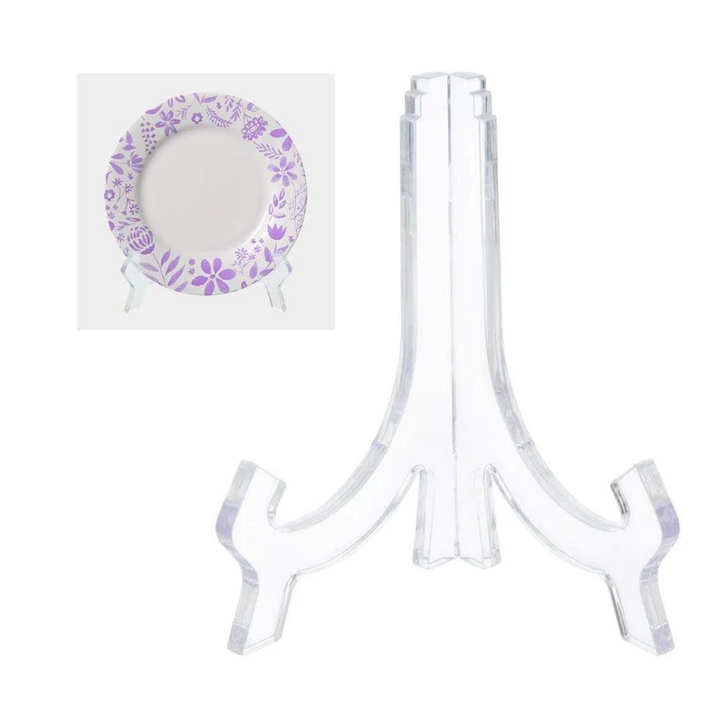 SUPPORTO X PIATTI ACRILICO CM.18