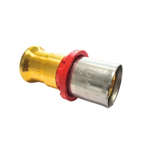 Giunzione per multistrato/rame a pressare profilo m 26x3 22