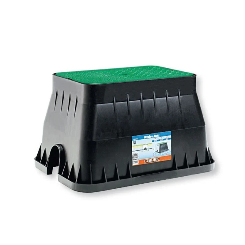 Kit Pozzetto Attrezzato Claber Il Kit Pozzetto Medio con 4 elettrovalvole da 24V √® un kit da montare fornito di tutti i raccordi e le elettrovalvole necessari alla composizione.