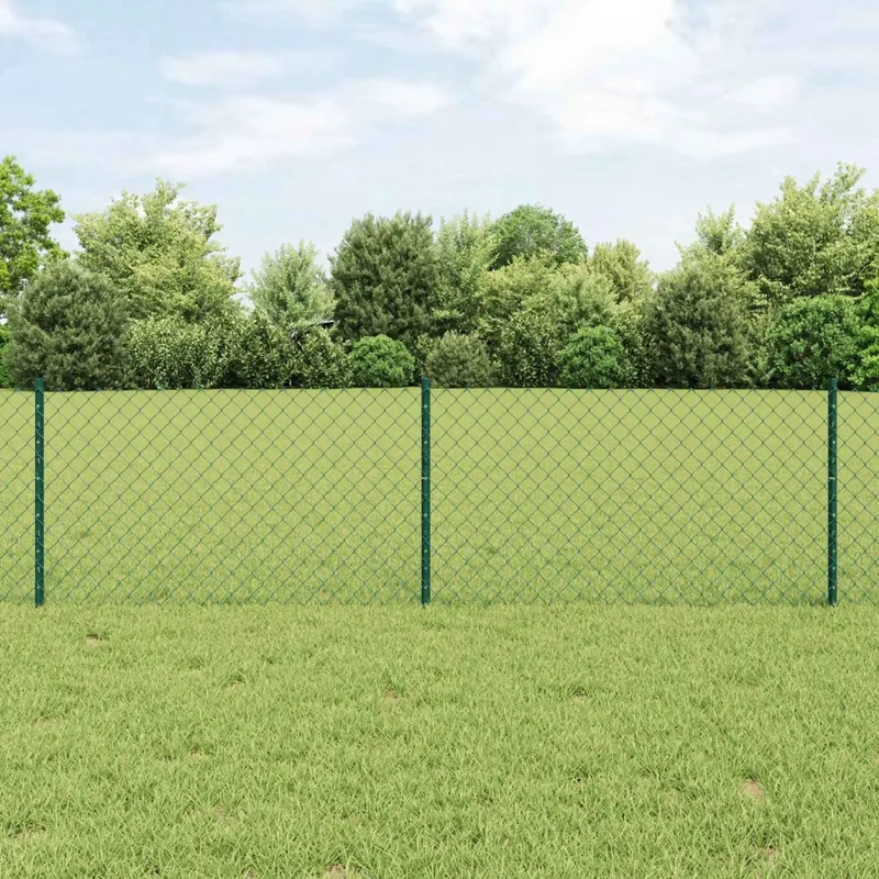 Recinzione a maglie con palo 25 x 0,6 m 3336246