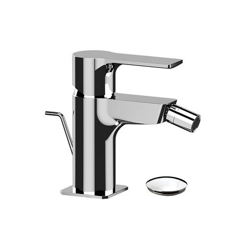 Miscelatore monocomando bidet c/scarico linea trend cromo