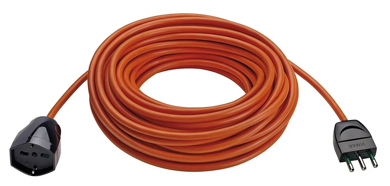 CAVO DI PROLUNGA 20 METRI UNIVERSALE ARANCIO - VIMAR 0R32393