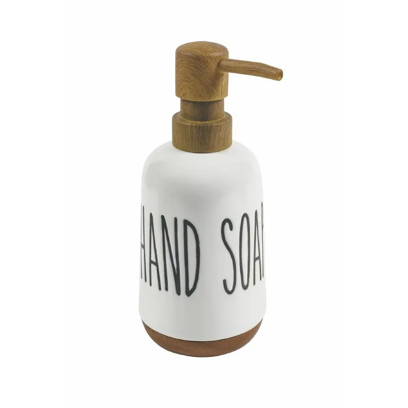 Dispenser Sapone 7,5x7,5x17,5 cm 300 ml in Gres VdE Tivoli 1996 Hand Soap