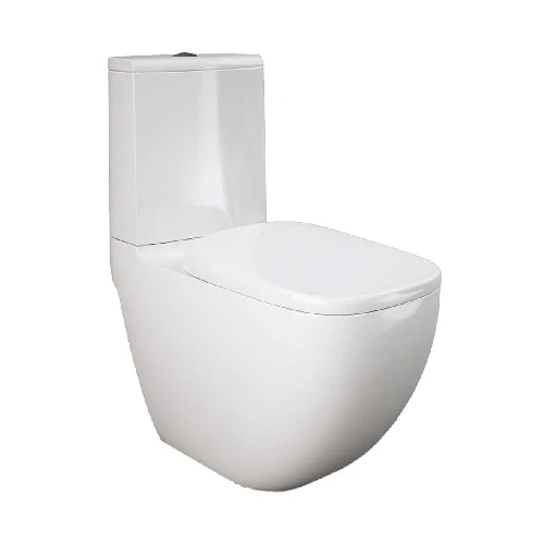Vaso monoblocco a pavimento illusion rimless -