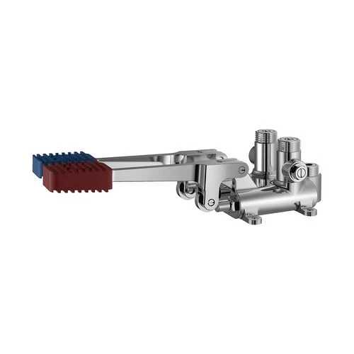 Miscelatore step a 2 pedali cromo