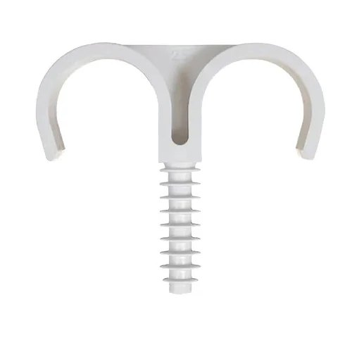 50 pz fissatubo doppio a battere 20 mm