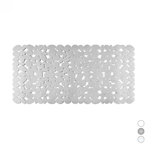 Tappeto vasca mod. sassolini cm 36 x 72 trasparente