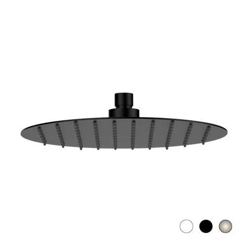 Soffione slim tondo inox spazz. diam. 250 mm