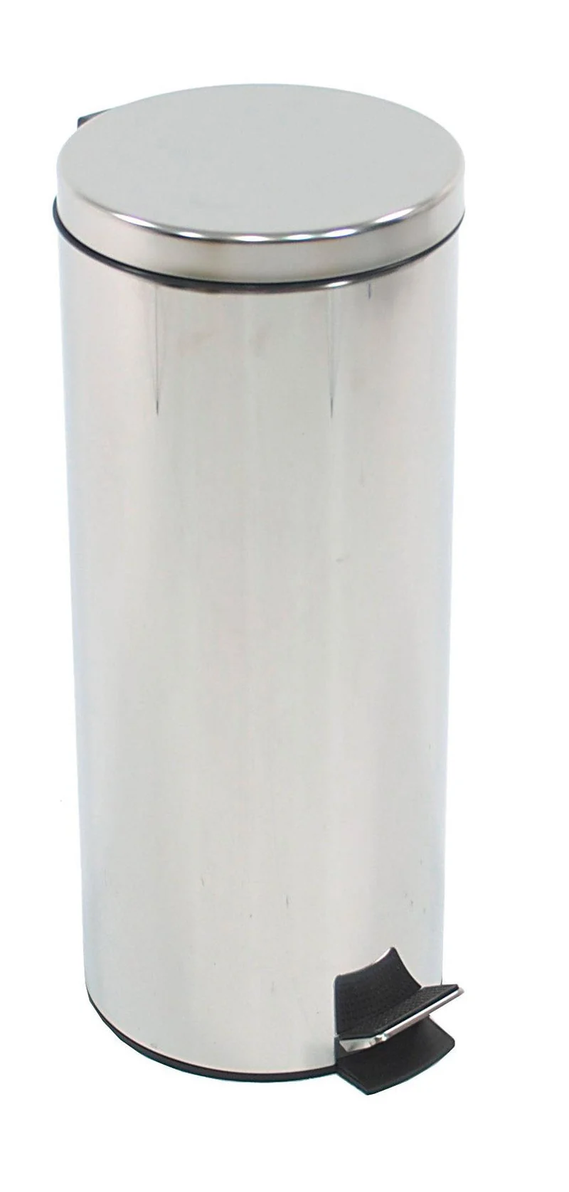 Pattumiera in Acciaio con Pedale 20l ø25H62cm
