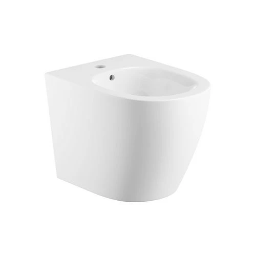 Bidet sospeso magnolia er. rubinetto nero opaco