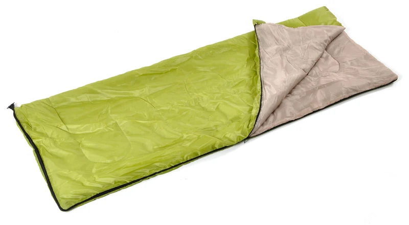 Sacco a Pelo Singolo 190x75 cm in Poliestere Verde