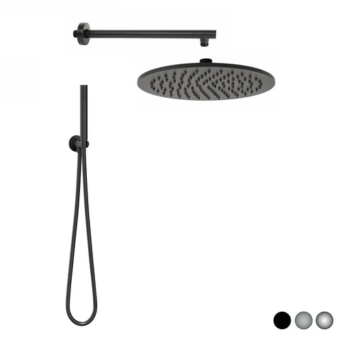 Kit soffione doccia tondo seven cromo