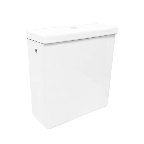 Cassetta per vaso monoblocco greta attacco laterale bianco