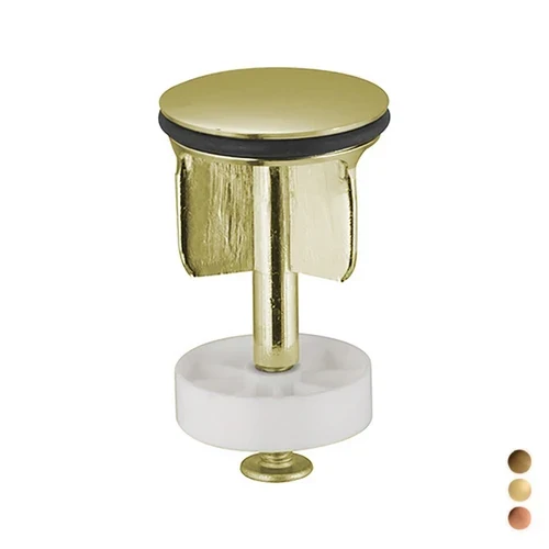 Tappo per scarico in ottone 1 1/4 bronzato