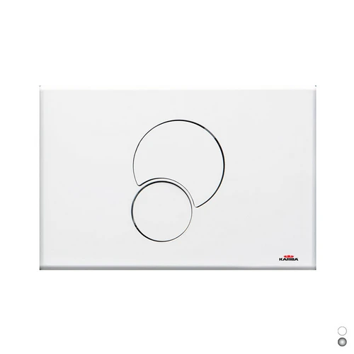 Placca modello fidia duo 2018 satinata
